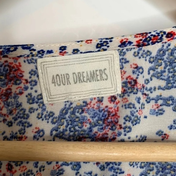 4OUR Dreamer Womens Floral Wrap Dress 8/ 10? - Picture 2 of 5